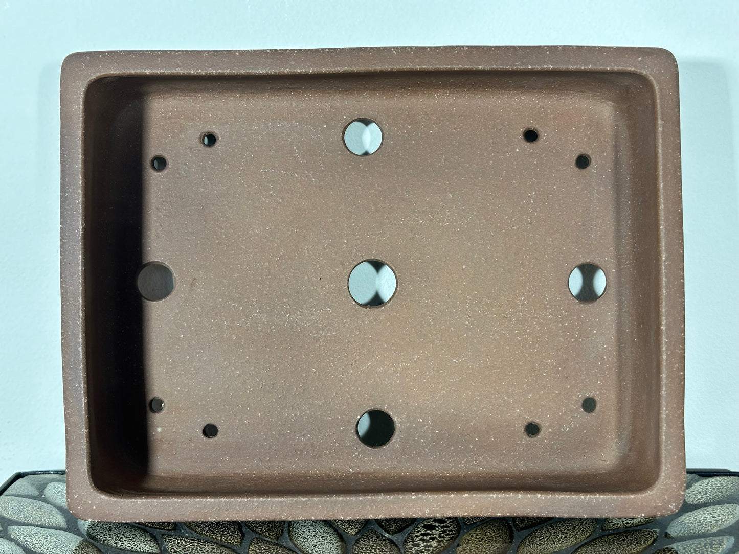 NEW Japanese Rectangular Bonsai Pot SANPOU - 11.75” By 9”