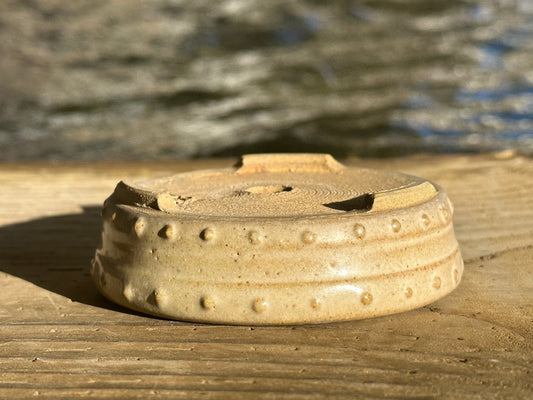 Preowned Japanese Bonsai Pot TANKYOU - 3 5/8” By 1”