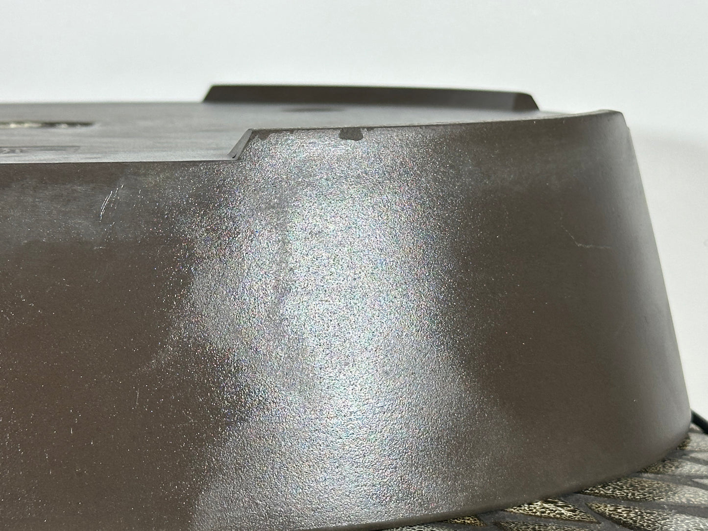 Preowned Japanese Tokoname Oval Bonsai Pot Sankyou - 16” By 12.5”