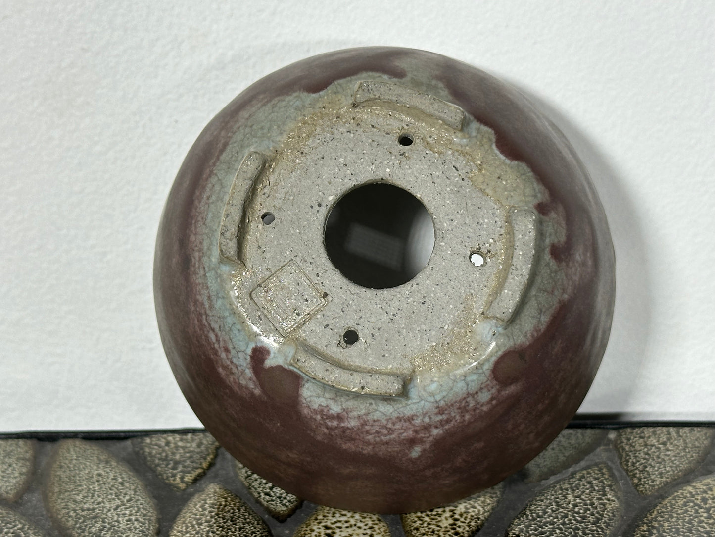 Preowned Japanese Bonsai Pot Koyo Juko - 4” By 2.25”