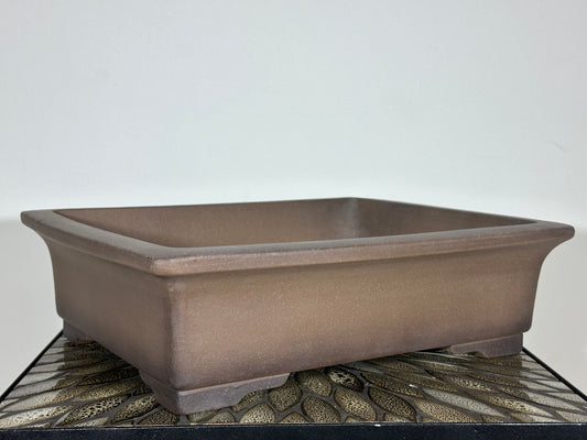 NEW Japanese Rectangular Bonsai Pot SANPOU - 15.25” By 12”