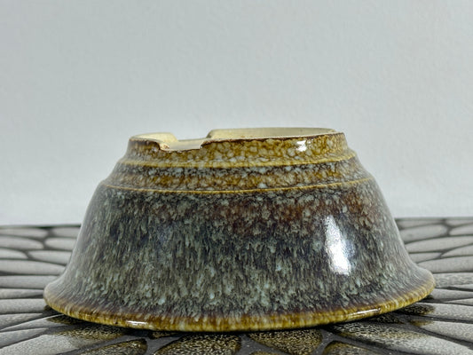 NEW Japanese Tokoname Glazed Round Bonsai Pot KOYO - 5 3/8” By 2.25”