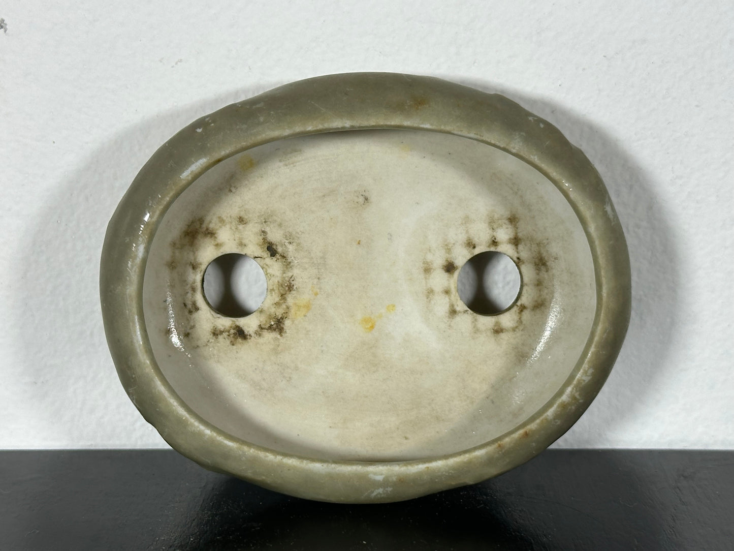 Vintage preowned Japanese Bonsai Pot Yuusen - 3.5” By 3”