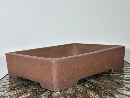 NEW Japanese Rectangular Bonsai Pot SANPOU - 11.75” By 9”