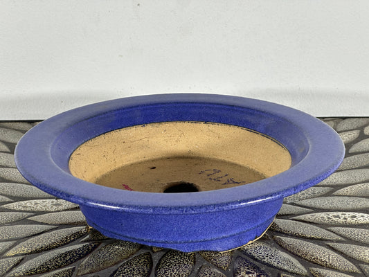 New Japanese Tokoname Round Bonsai Pot KATU - 8.75” By 2.25”