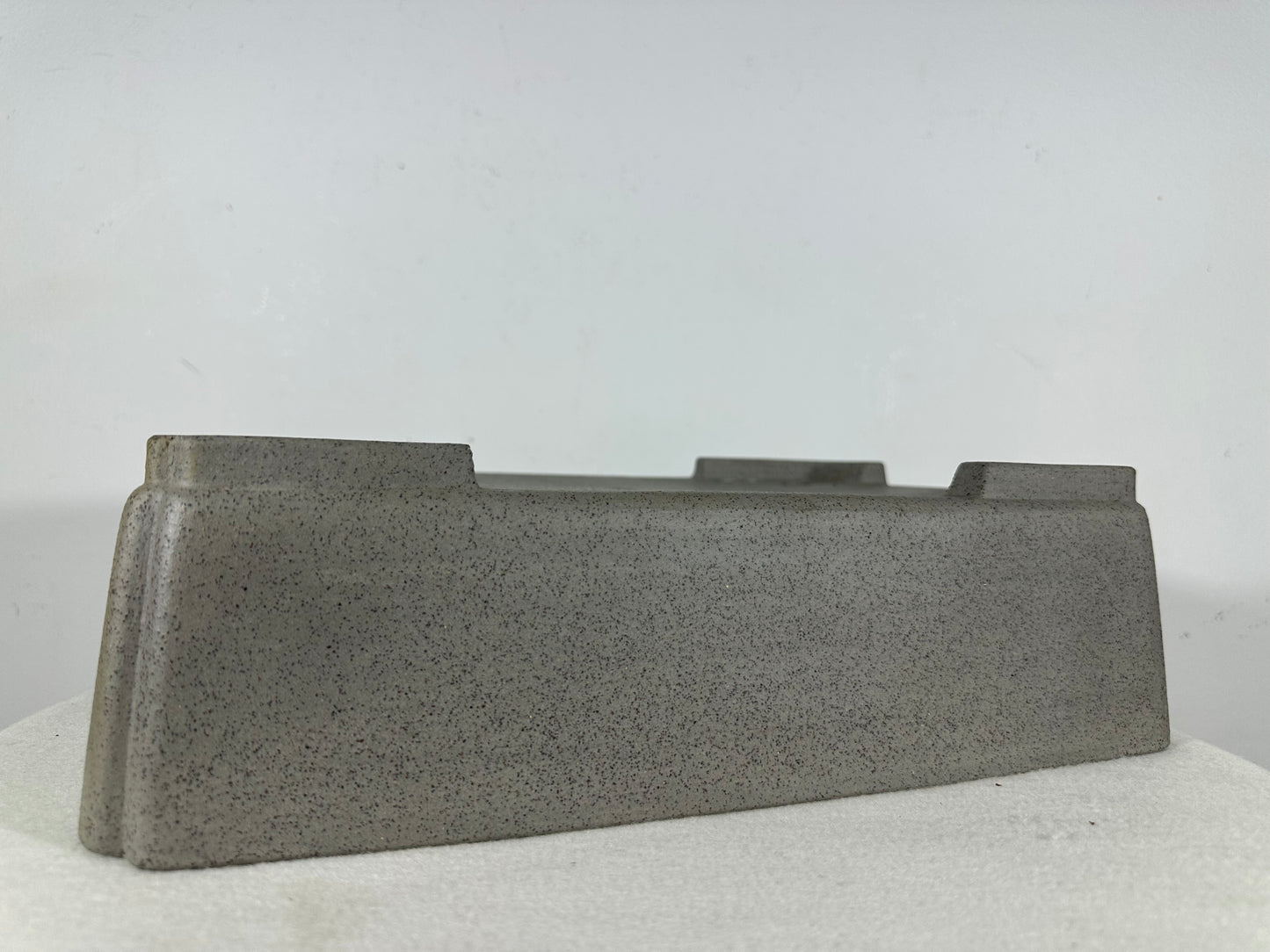 Preowned Japanese Tokoname Unglazed Rectangular Bonsai Pot Seizan - 13.75” By 9.75”