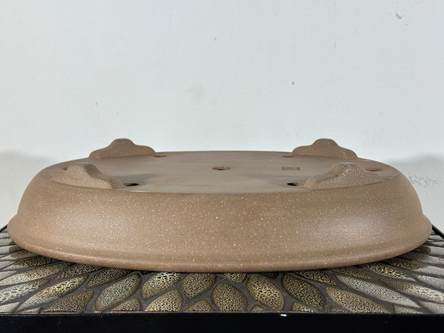 NEW Japanese Tokoname Oval Bonsai Pot REIHOU - 15” By 11 3/8”
