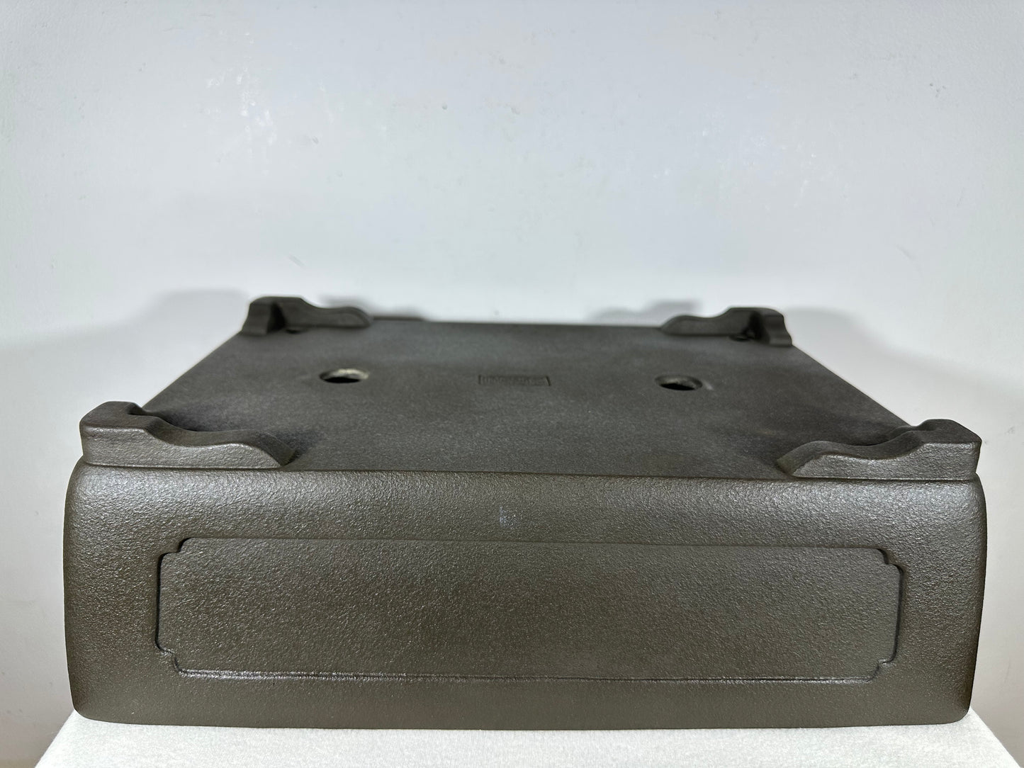 Preowned Vintage Japanese Tokoname Unglazed Rectangular Bonsai Pot Yamaaki - 16.5” By 12.25”
