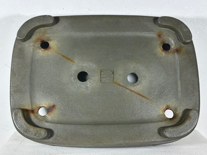Preowned Japanese Tokoname Unglazed Rectangular Bonsai Pot Seizan - 13.75” By 9.75”