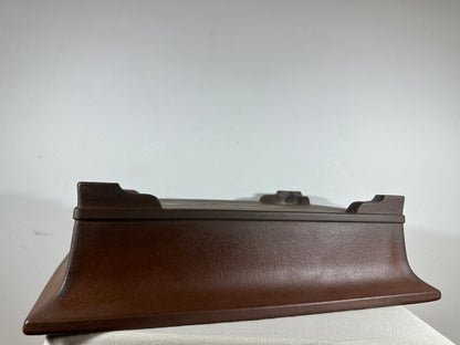 Preowned Japanese Tokoname Unglazed Rectangular Bonsai Pot Yamaaki - 21” By 16”