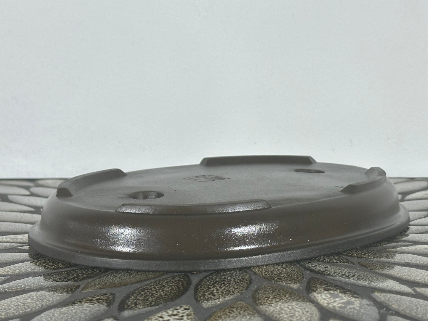 Preowned Japanese Bonsai Pot has Stamps - 9” By 6.5”