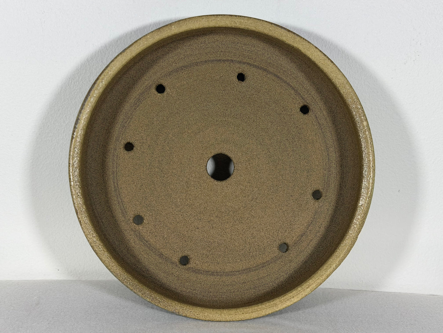 Victor Shelton Round Bonsai Pot (American-Made) - 9” By 1.75”