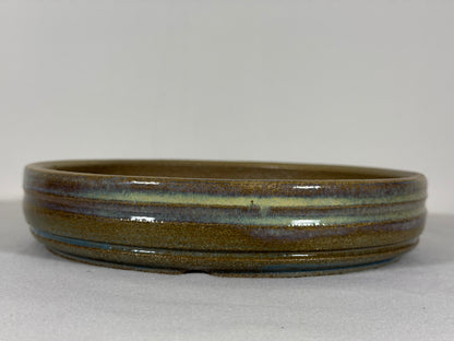 Victor Shelton Round Bonsai Pot (American-Made) - 9” By 1.75”