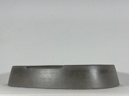 Preowned Japanese Tokoname Unglazed Oval Bonsai Pot Seizan - 15” By 12”