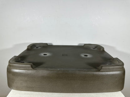 Preowned Japanese Tokoname Unglazed Rectangular Bonsai Pot Seizan - 19.25” By 14”