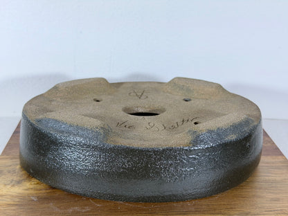 Victor Shelton Glazed Oval Bonsai Pot (American-Made) 8” By 6”
