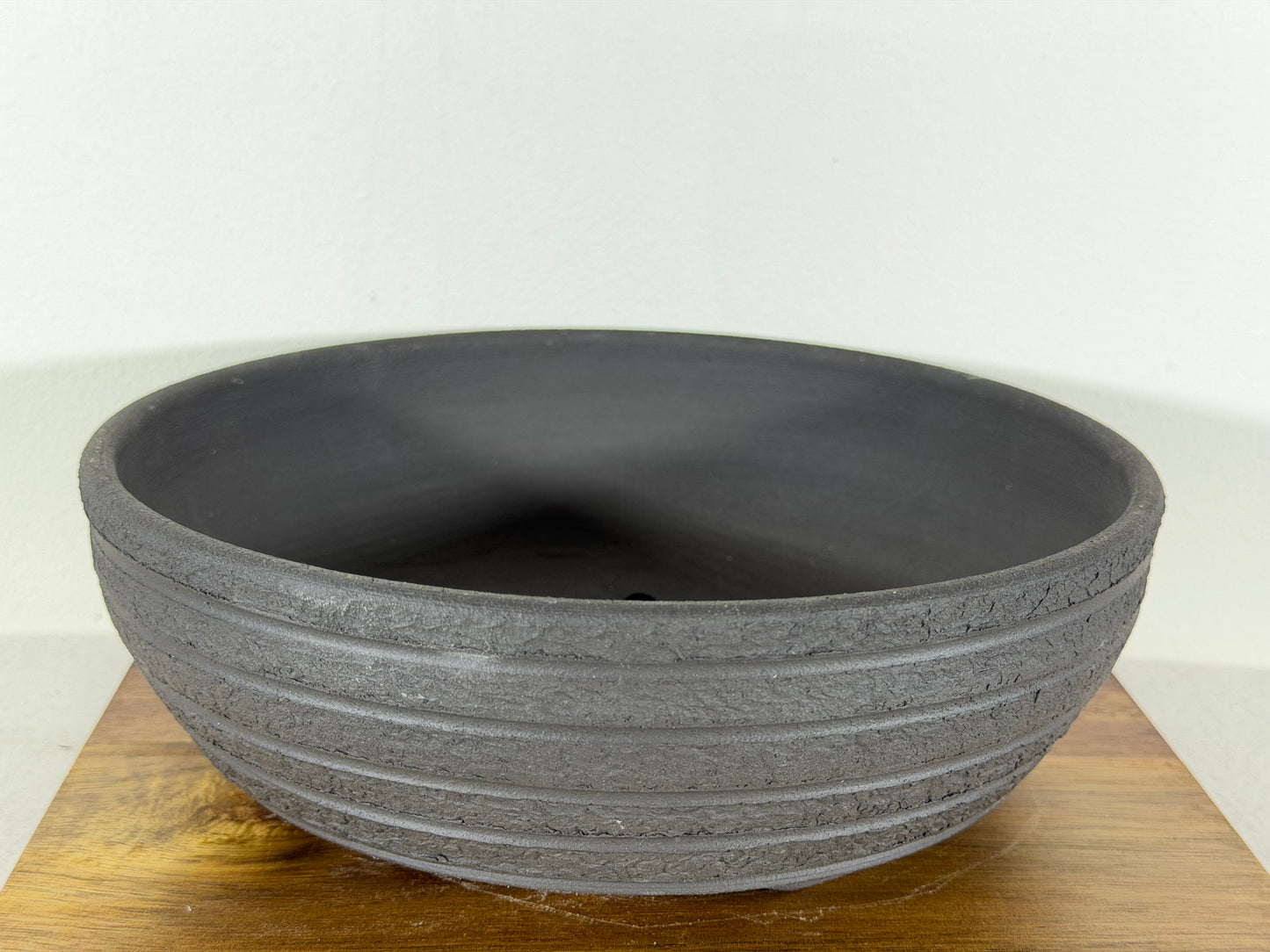 Victor Shelton Round Bonsai Pot (American-Made) - 8.5” By 2.75”