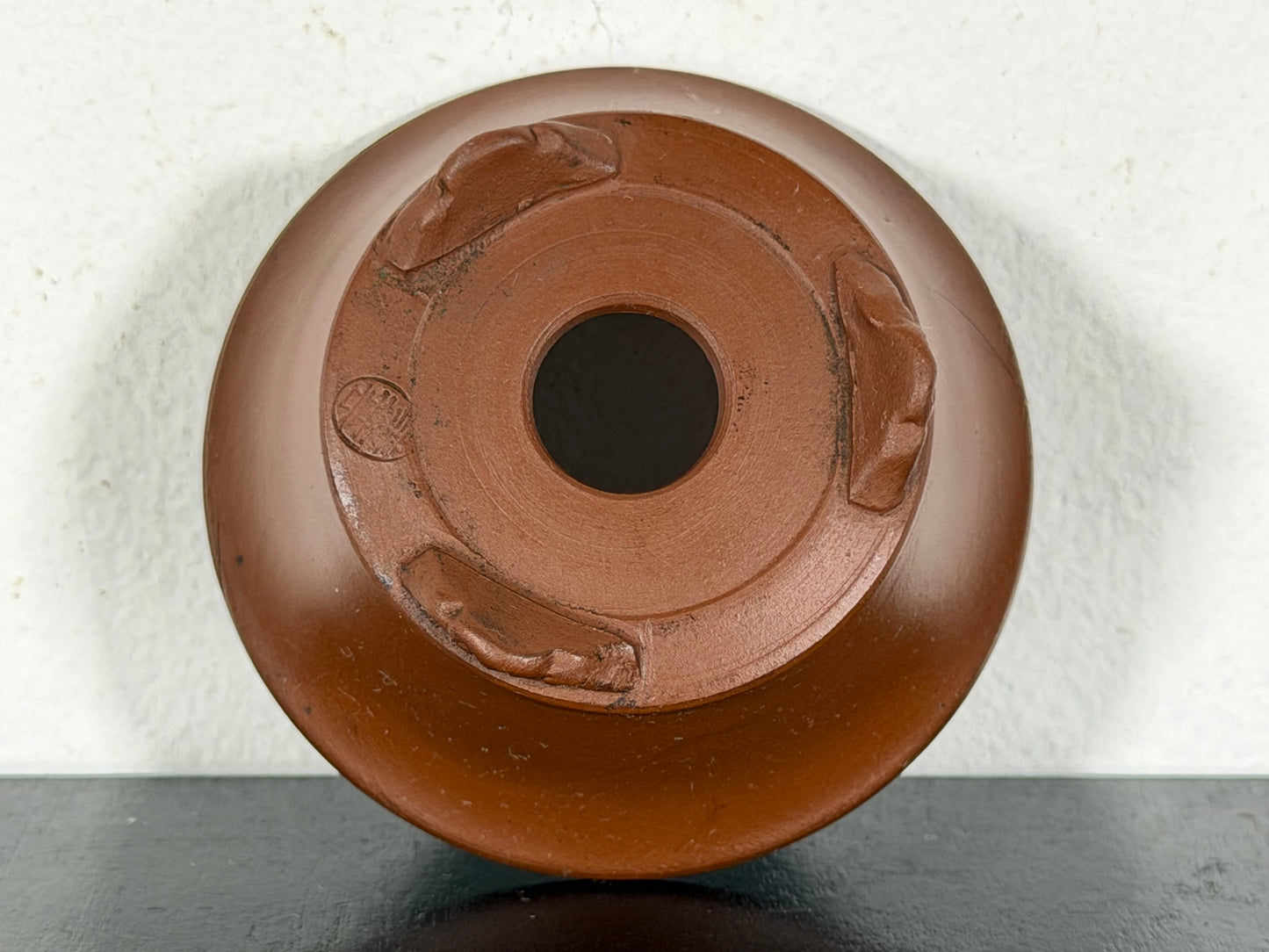 New Japanese Tokoname Unglazed Round Bonsai Pot Bigei - 2.75” By 1.25”