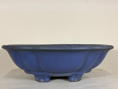 Preowned Japanese Tokoname Mokko Style Bonsai Pot Itikou - 14.75” By 13.5”