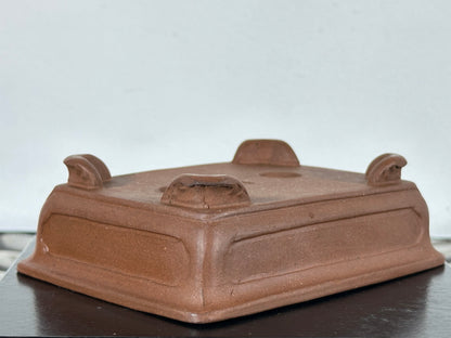 Preowned High Quality China Rectangular Bonsai Pot - 5” By 3.75”