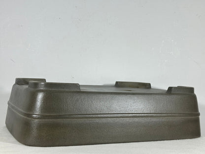 Preowned Japanese Tokoname Unglazed Rectangular Bonsai Pot Seizan - 15” By 10.75”