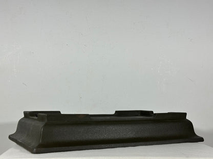 Preowned Japanese Tokoname Unglazed Rectangular Shallow Bonsai Pot Seizan - 16” By 10”