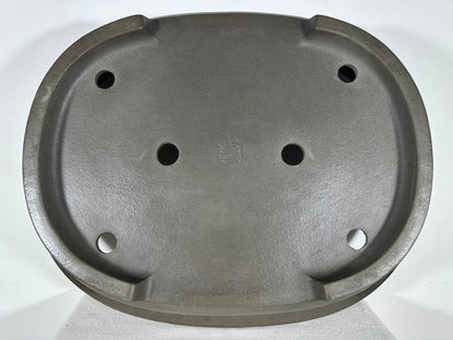Preowned Japanese Tokoname Unglazed Oval Bonsai Pot Seizan - 20.5” By 16.25”