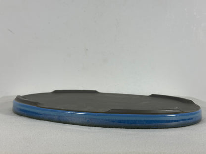 New Japanese Glazed Suiban for Suiseki Bonsai Harumatsu - 11 3/8” By 8”