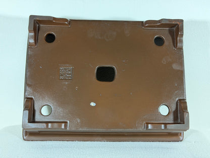 Preowned Vintage Japanese Tokoname Unglazed Rectangular Bonsai Pot Housei - 12.25” By 9.25”