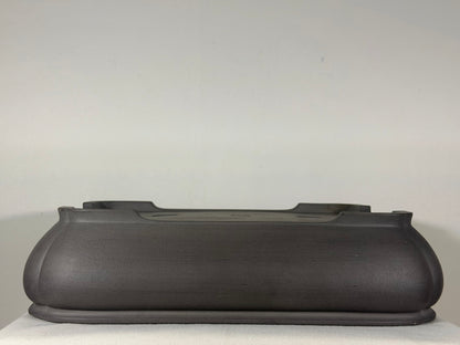 Preowned Japanese Tokoname Unglazed Rectangular Bonsai Pot Tousyou - 16.25” By 12.5”
