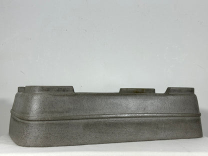 Preowned Japanese Tokoname Unglazed Rectangular Bonsai Pot Seizan - 15” By 10.75”