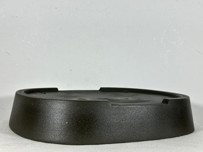 Preowned Japanese Tokoname Unglazed Oval Bonsai Pot Seizan - 14.25” By 11.5”