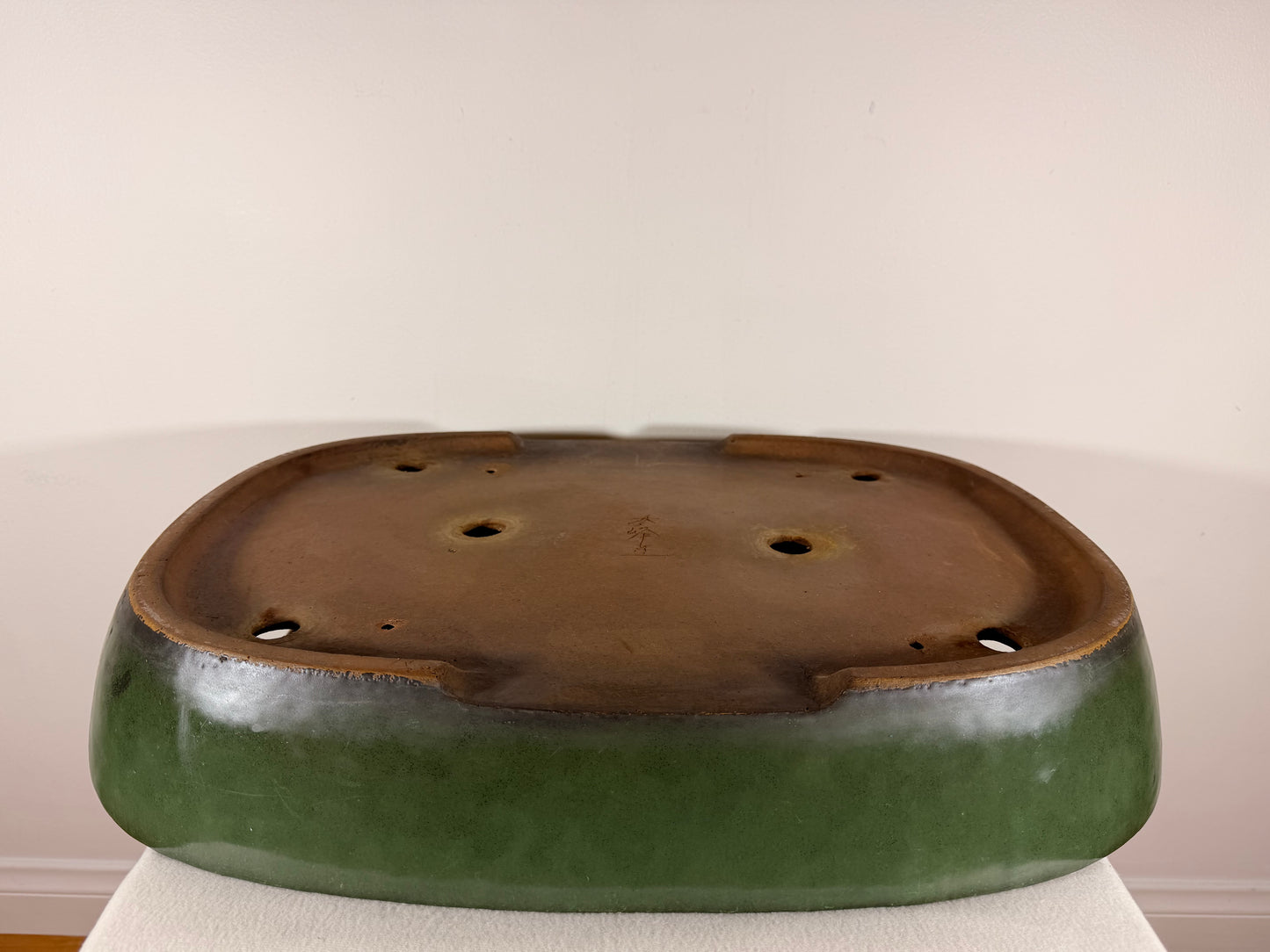 Vintage Syuhou Yoshimura Bonsai Pot – High Quality Collector Piece - 22.25” By 16”
