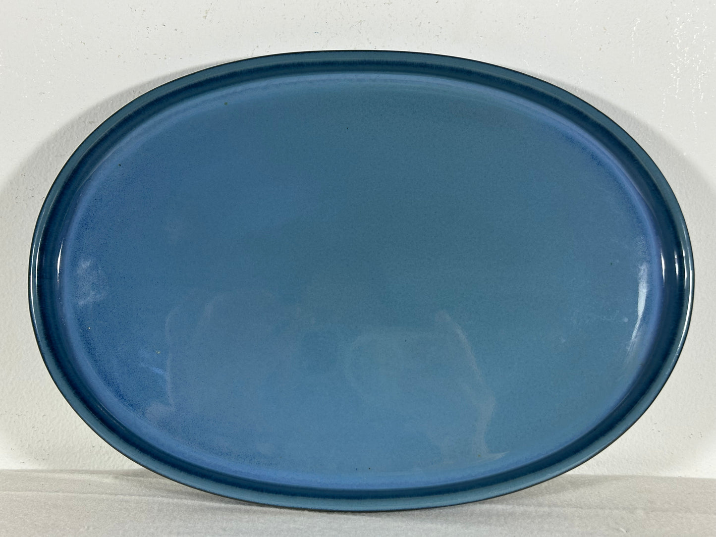 New Japanese Glazed Suiban for Suiseki Bonsai Harumatsu - 11 3/8” By 8”