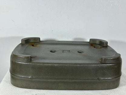 Preowned Japanese Tokoname Unglazed Rectangular Bonsai Pot Seizan - 13.75” By 9.75”