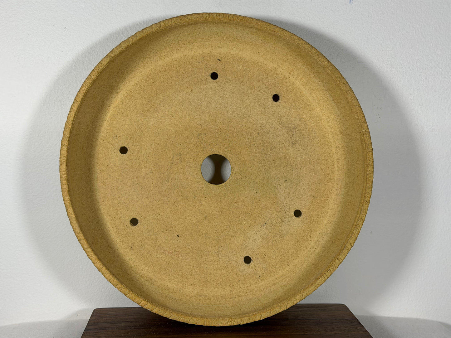 Victor Shelton Round Bonsai Pot (American-Made) - 10.75” By 2.25”
