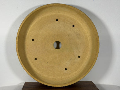 Victor Shelton Round Bonsai Pot (American-Made) - 10.75” By 2.25”