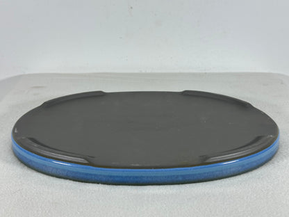 New Japanese Glazed Suiban for Suiseki Bonsai Harumatsu - 11 3/8” By 8”