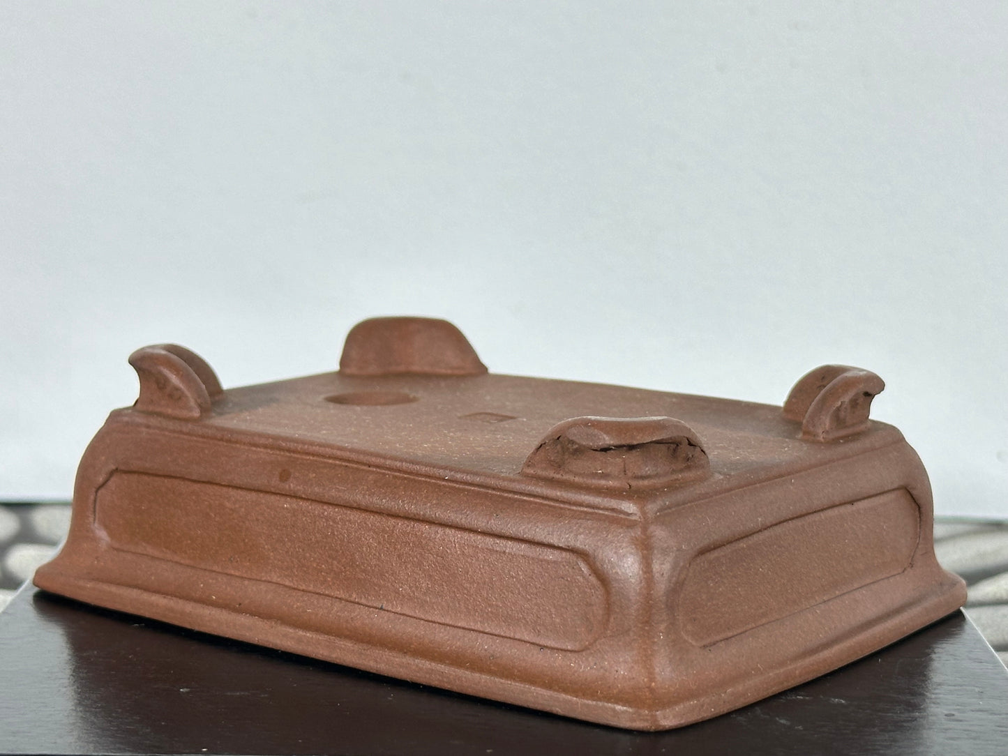 Preowned High Quality China Rectangular Bonsai Pot - 5” By 3.75”