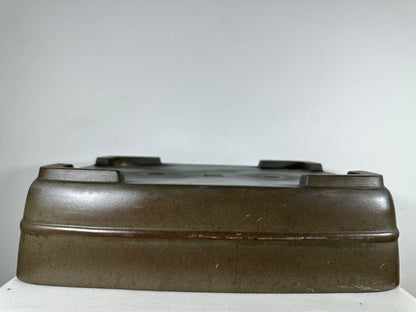 Preowned Japanese Tokoname Unglazed Rectangular Bonsai Pot Eiraku - 17” By 12.75”