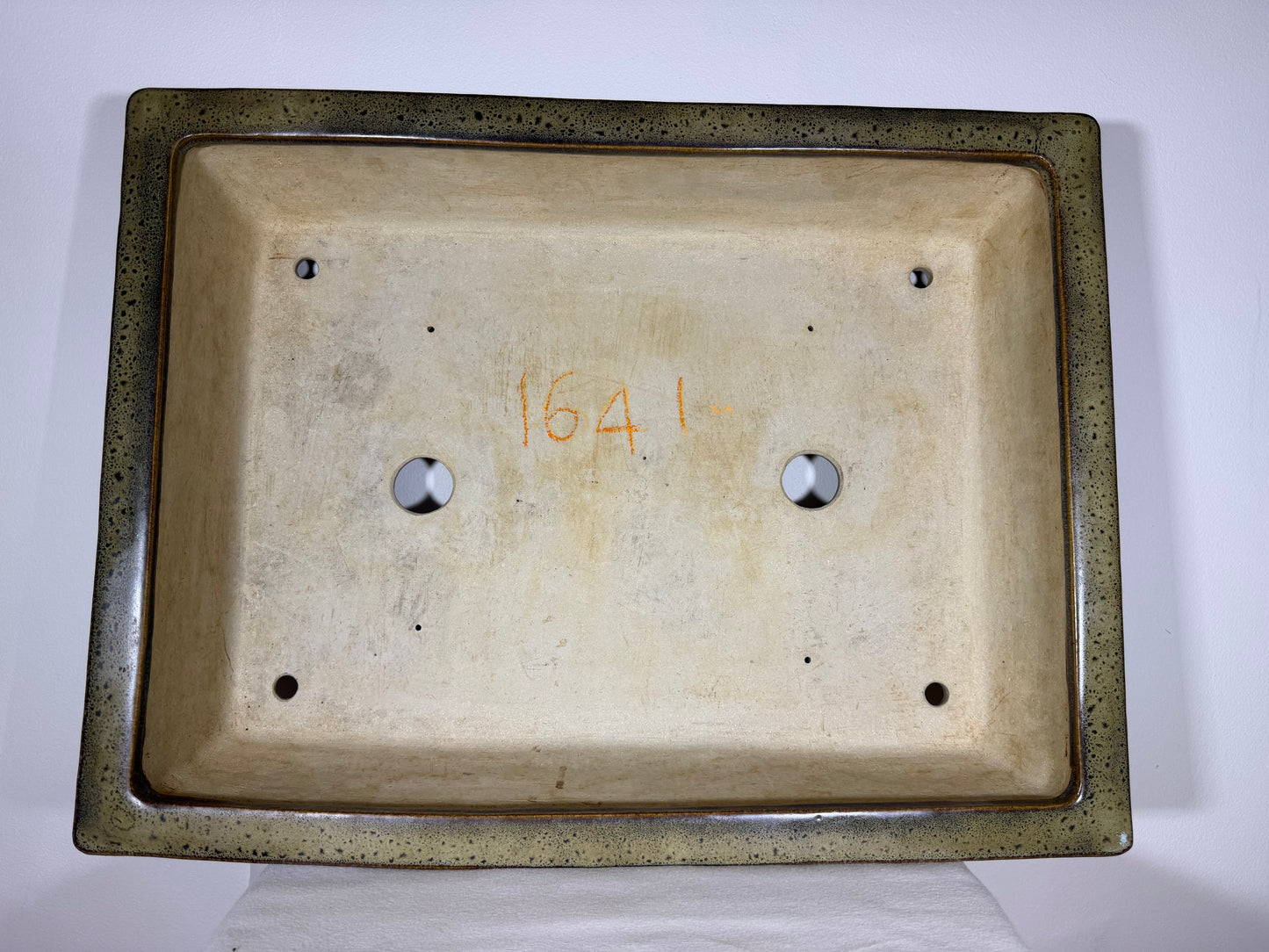 Rare XL Aiba Kouichirou (Koyo) Exhibition Collection Bonsai Pot - 29” By 19”