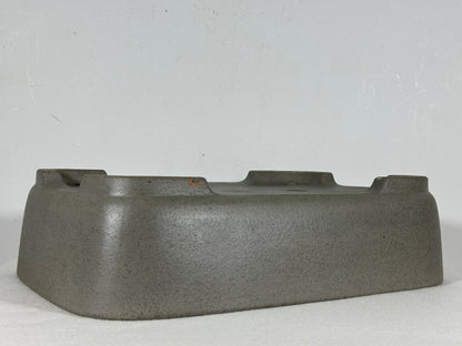 Preowned Japanese Tokoname Unglazed Rectangular Bonsai Pot Seizan - 13” By 9.25”