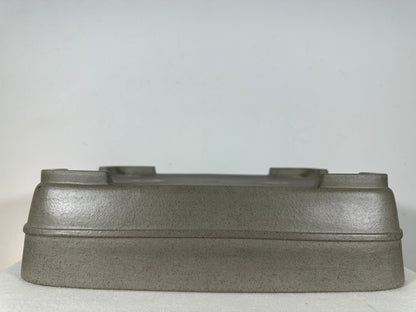 Preowned Japanese Tokoname Rectangular Bonsai Pot Seizan - 14.75” By 11”