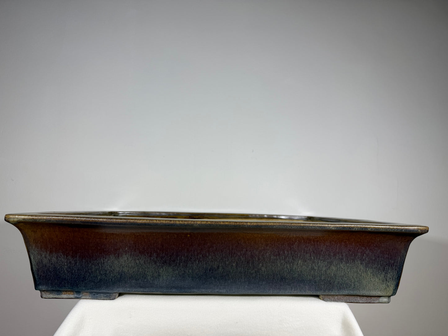 Rare XL Aiba Kouichirou (Koyo) Exhibition Collection Bonsai Pot - 29” By 19”