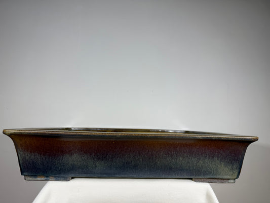 Rare XL Aiba Kouichirou (Koyo) Exhibition Collection Bonsai Pot - 29” By 19”