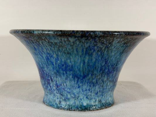 New Japanese Tokoname Glazed Round Bonsai Pot Syuhou Yoshimura - 11.75” By 6.25”
