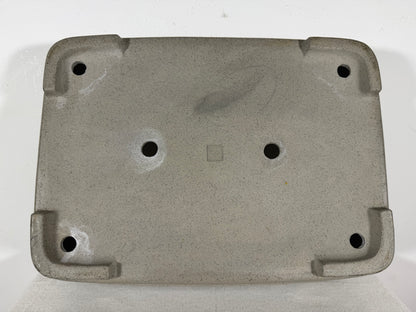 Preowned Japanese Tokoname Unglazed Rectangular Bonsai Pot Seizan - 15” By 10.75”