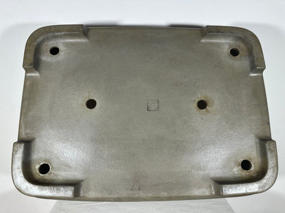Preowned Japanese Tokoname Unglazed Rectangular Bonsai Pot Seizan - 22.25” By 16.25”