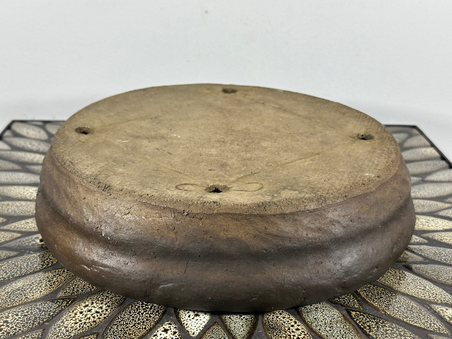 Preowned Japanese Tokoname Nanban Style Bonsai Pot - 10.5” By 3.5”