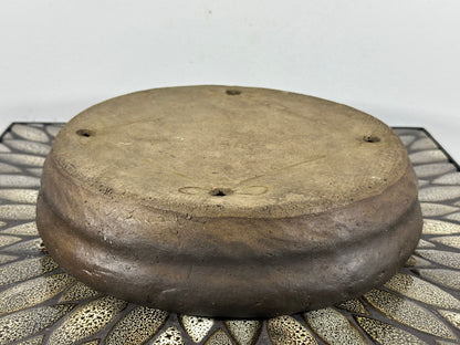 Preowned Japanese Tokoname Nanban Style Bonsai Pot - 10.5” By 3.5”